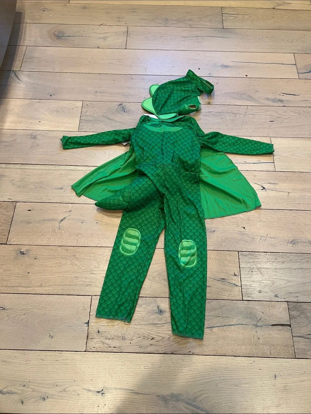 Disguise Green Dragon Hero Costume with Cape